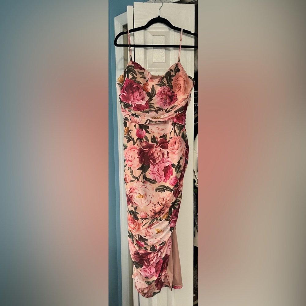 Express Floral Maxi Dress